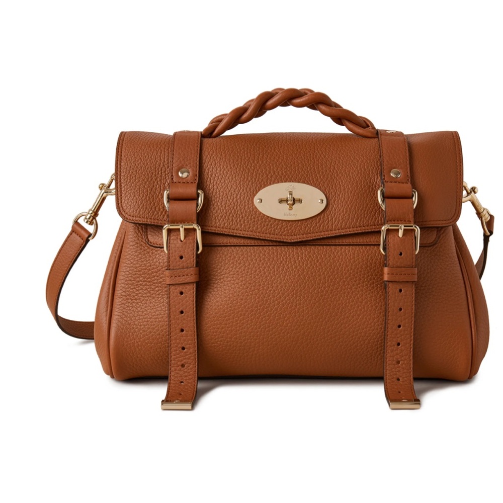 Mulberry Alexa Satchel - Regular Size - Chestnut - Excellent Condition